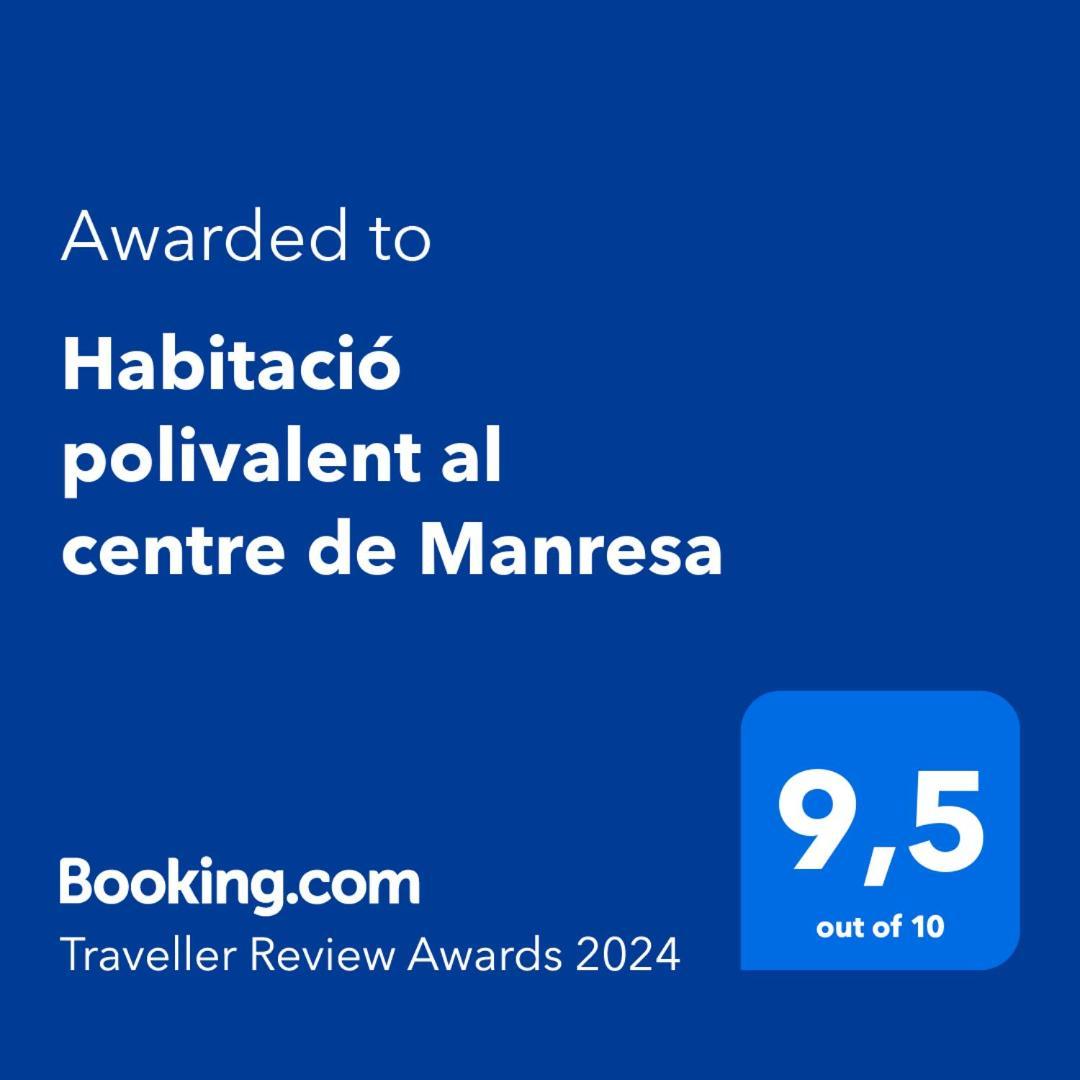 Habitacio Polivalent Al Centre De Manresa 아파트 외부 사진